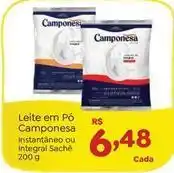 Novo Atacarejo Camponesa - leite em pó oferta