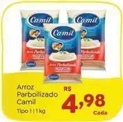 Novo Atacarejo Camil - arroz parboilizado oferta