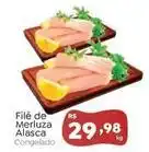 Novo Atacarejo Filé de merluza alasca oferta