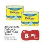 Novo Atacarejo Delicacy - absorvente cobertura suave oferta