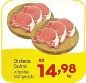 Novo Atacarejo Bisteca suína oferta