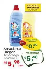 Novo Atacarejo Dragão - amaciante oferta