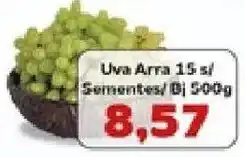 Supermercados Tauste Uva arra 15 s/ sementes oferta