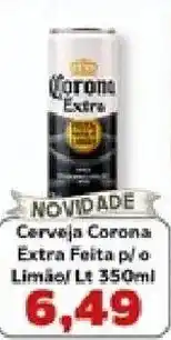 Supermercados Tauste Cerveja Corona Extra Feita p/o Limão oferta