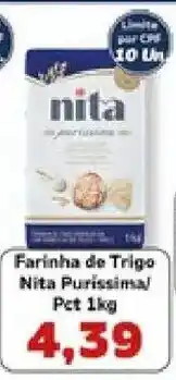 Supermercados Tauste Farinha de Trigo Nita Puríssima oferta