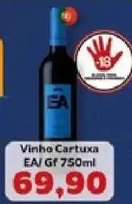 Supermercados Tauste Vinho Cartuxa EA! Gf oferta