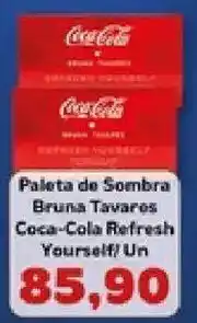 Supermercados Tauste Paleta de Sombra Bruna Tavares Coca-Cola Refresh Yourself! Un oferta