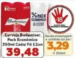 Supermercados Tauste Cerveja budweiser oferta