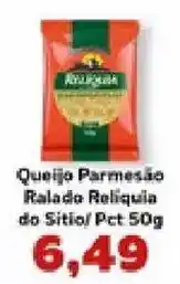 Supermercados Tauste Queijo Parmesão Ralado Reliquia do Sitio oferta