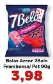 Supermercados Tauste Balat Arcor 7Belo Framboesa oferta