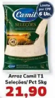 Arroz camil t1 seleções