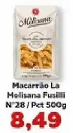 Supermercados Tauste Macarrão la molisana fusilli oferta
