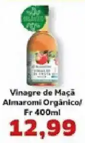 Supermercados Tauste Vinagre de Maçã Almaromi Orgânico oferta