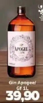 Supermercados Tauste Gin Apogee oferta