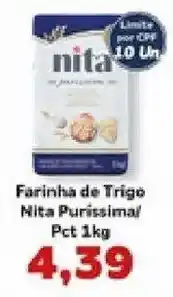 Supermercados Tauste Farinha de Trigo Nita Puríssima oferta