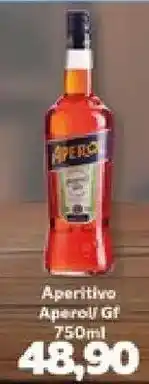 Supermercados Tauste Aperitivo Aperol Gf oferta