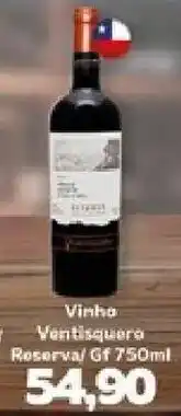 Supermercados Tauste Vinho Ventisquero Reserva Gf oferta