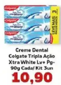 Supermercados Tauste Creme Dental Colgate Tripla Ação Xtra White Lvs Pg oferta