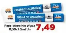 Supermercados Tauste folha de alumínio oferta