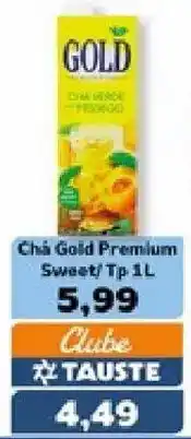 Supermercados Tauste Chá Gold Premium Sweet oferta