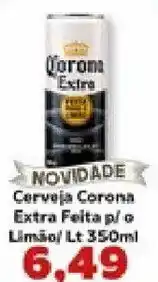 Supermercados Tauste Cerveja Corona Extra Feita p/ o Limão oferta