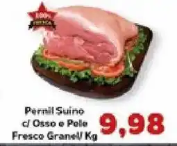 Supermercados Tauste Pernil Suino c/ Osso e Polo Fresco Granel oferta