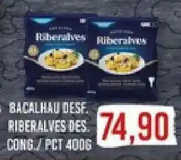 Supermercados Tauste Bacalhau desf. riberalves des. oferta