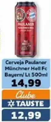 Supermercados Tauste Cerveja Paulaner Münchner Hell Fc Bayern oferta