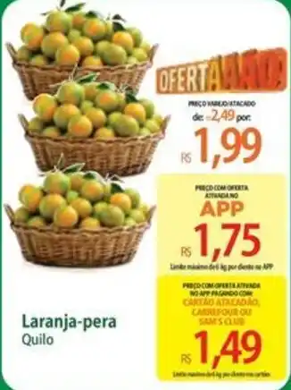 Laranja-pera Quilo
