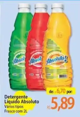 Atacadão Detergente Líquido Absoluto Vários tipos oferta