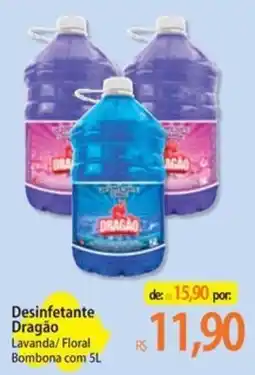 Atacadão Desinfetante Dragão Lavanda/Floral oferta