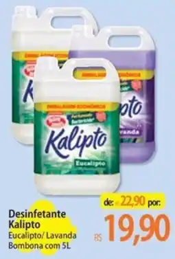 Atacadão Desinfetante Kalipto Eucalipto/ Lavanda oferta