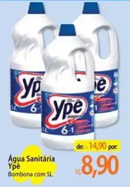 Atacadão Água Sanitária Ypê Bombona com 5L oferta