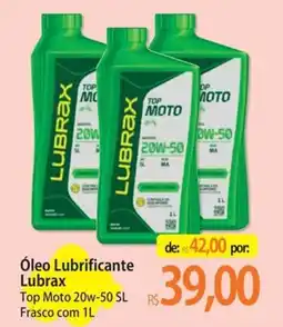 Atacadão Óleo lubrificante lubrax top moto 20w-50 sl oferta