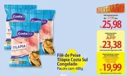 Atacadão Filé de Peixe Tilápia Costa Sul Congelado oferta