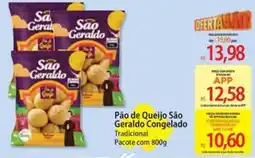 Atacadão Pão de Queijo São Geraldo Congelado Tradicional oferta