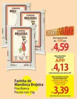 Atacadão Farinha de Mandioca Brejeira Fina Branca oferta