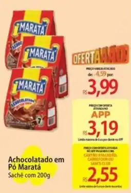 Atacadão Achocolatado em Pó Maratá oferta