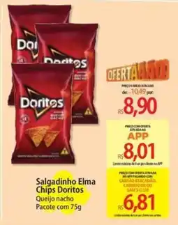 Atacadão Salgadinho Elma Chips Doritos Queijo nacho oferta