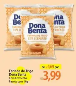 Atacadão Farinha de Trigo Dona Benta Com Fermento oferta