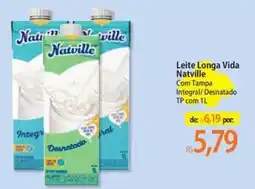 Atacadão Leite Longa Vida Natville oferta