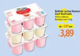 Atacadão Bebida Láctea Natural Gurt Resfriada Vários sabores oferta
