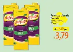 Atacadão Refresco Líquido Dafruta Vários sabores oferta