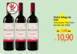 Atacadão Vinho Adega do Vale Tinto Suave/ Tinto Seco oferta