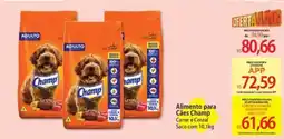 Atacadão Alimento para Cães Champ Carne e Cereal oferta