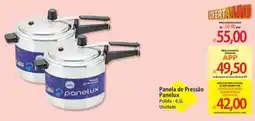 Atacadão Panela de Pressão Panelux Polida oferta
