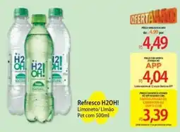 Atacadão Refresco h2oh! limoneto/ limão oferta
