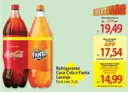 Atacadão Refrigerante Coca-Cola e Fanta Laranja oferta