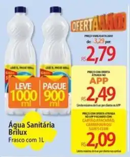 Atacadão Água Sanitária Brilux oferta