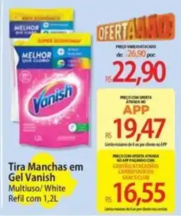 Atacadão Tira Manchas em Gel Vanish Multiuso/ White oferta